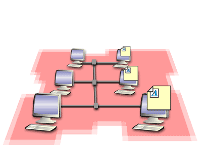 1) Computers on the private network may or may not use Proxy Server client software