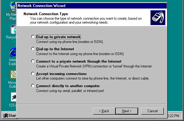 Network Connection Type